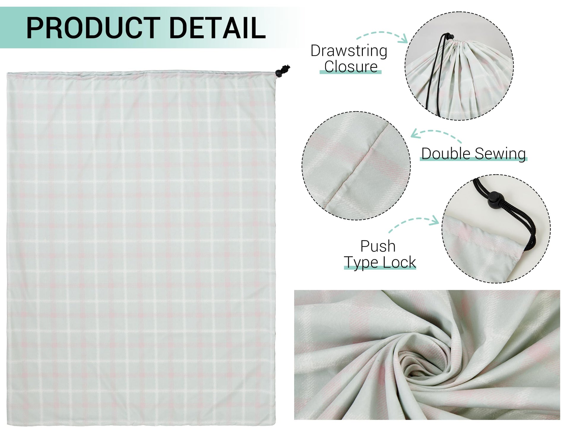 Bulk Travel Laundry Bag (24 Count)