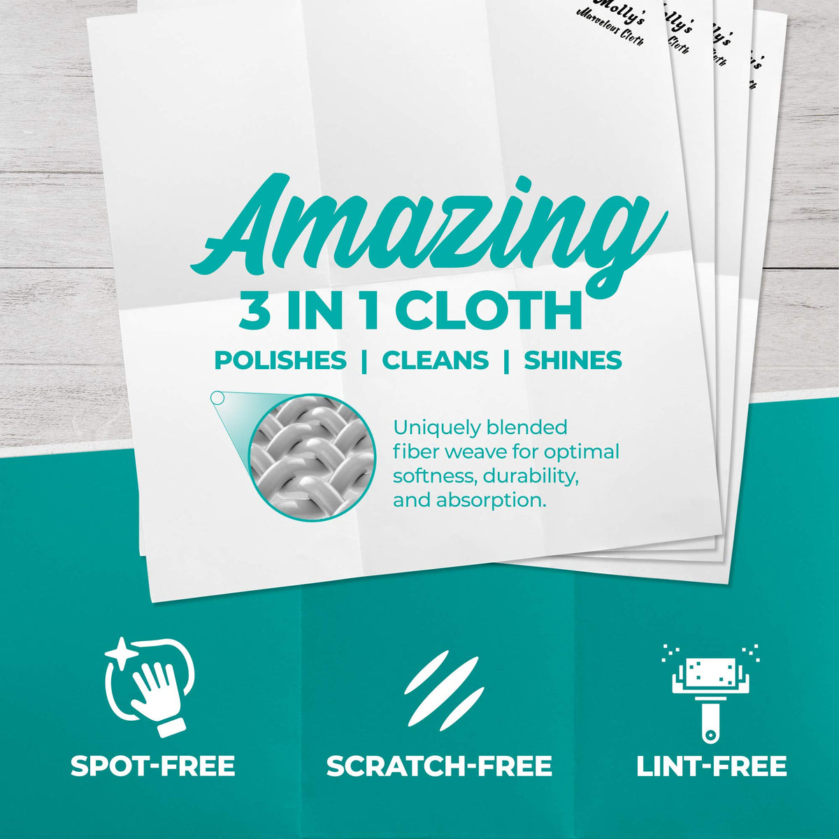 Molly's Marvelous Cloth (2 Count)