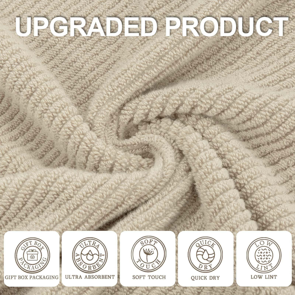6PC Towel Set (6 Count)