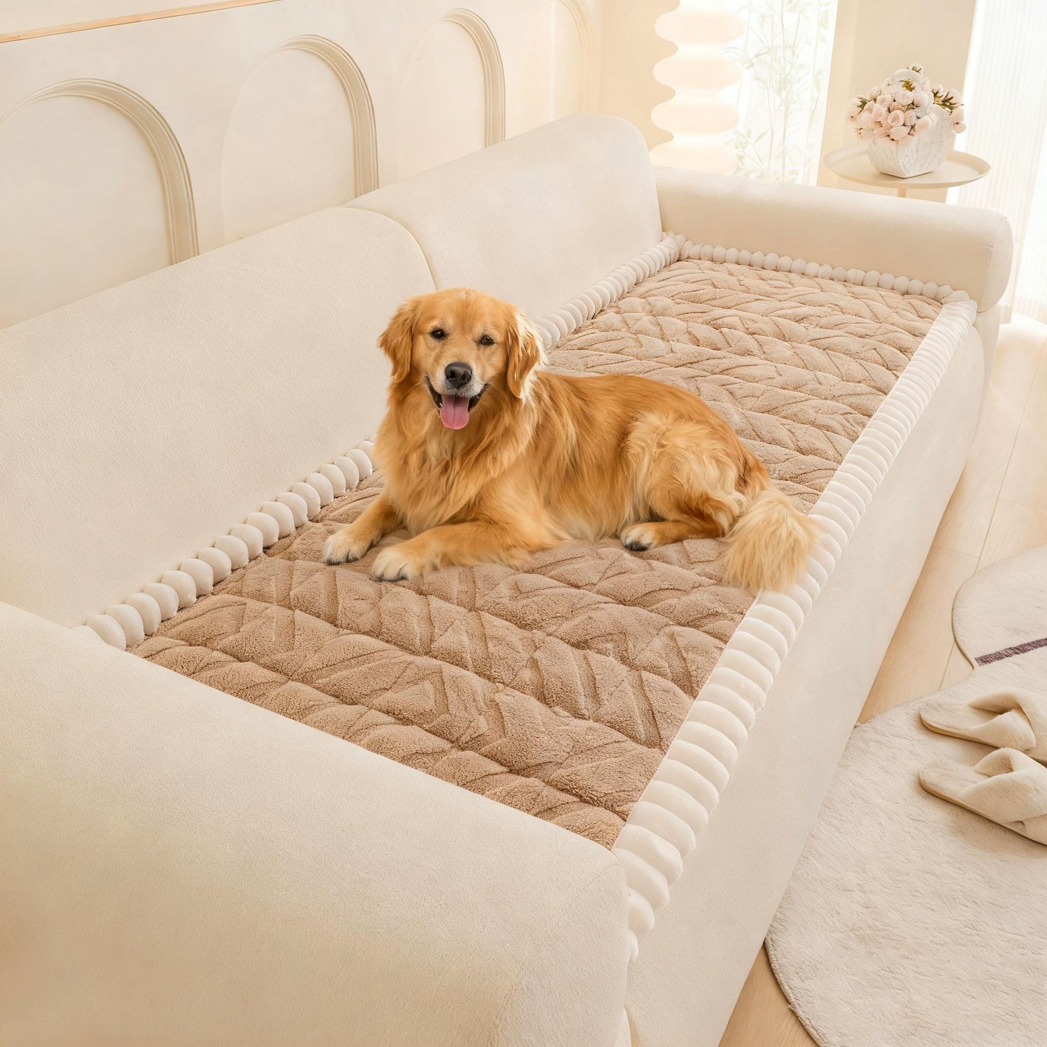 Plush Couch Protector for Dogs Washable (3 Ounce)