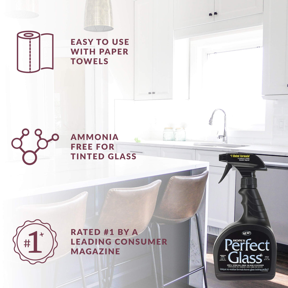 Perfect Glass Cleaner (199.2 Fl Oz)