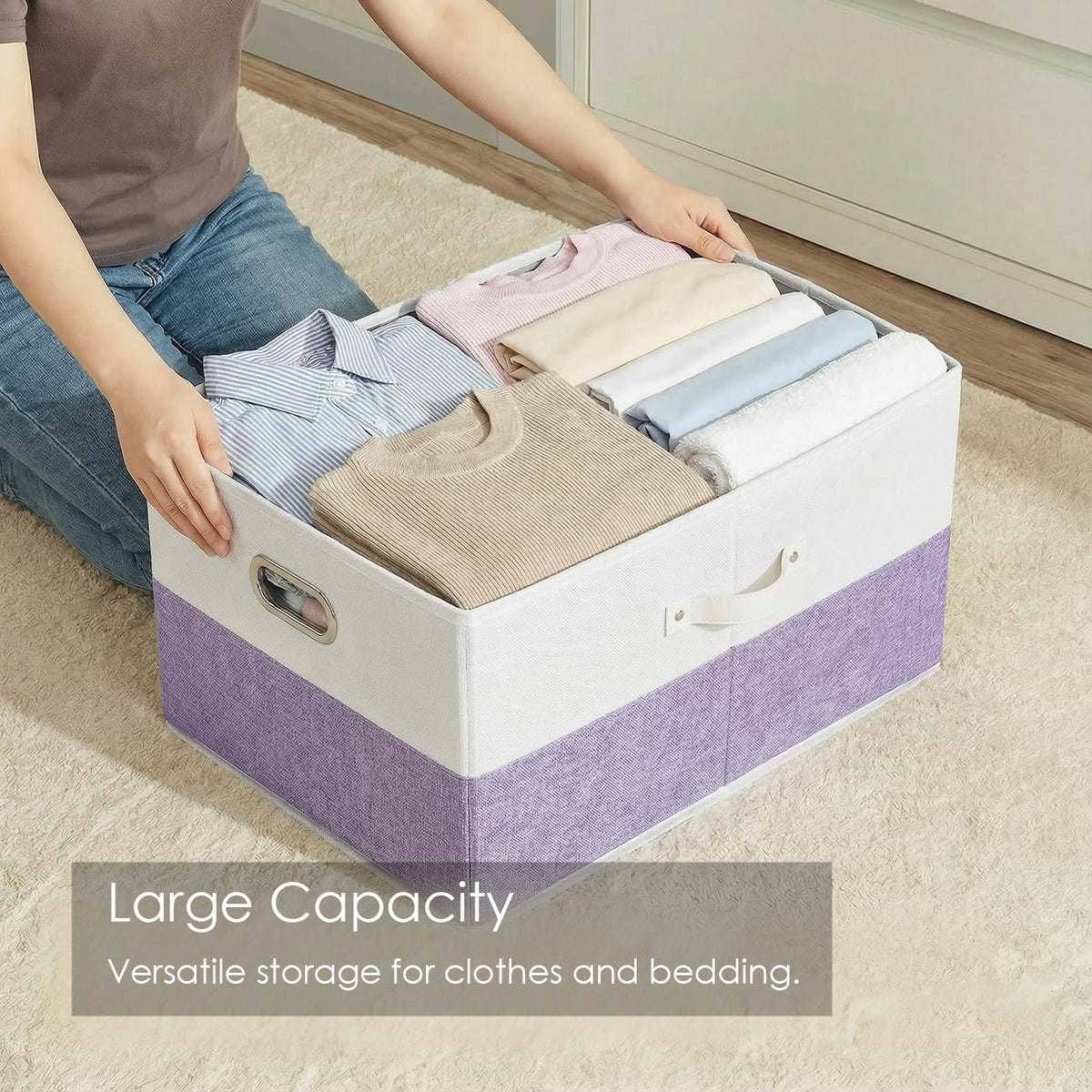 Storage Bins with Lids [3 (3 Count)