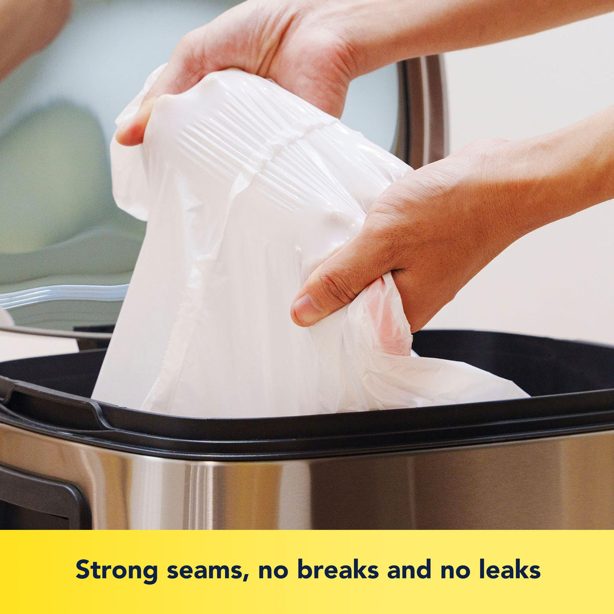13 Gallon Tall Kitchen Trash Bags (200 Count)