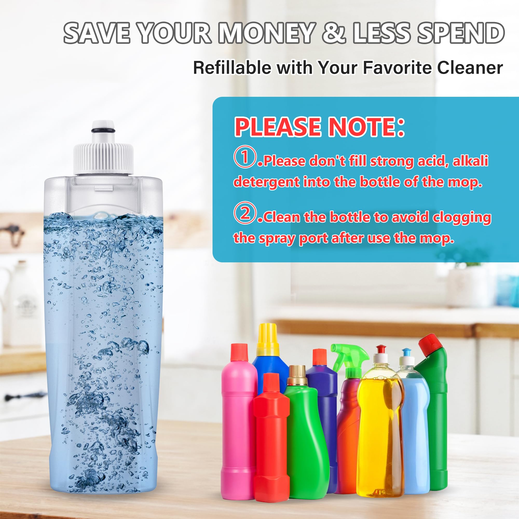 Spray Wet Mops for Floor Cleaning