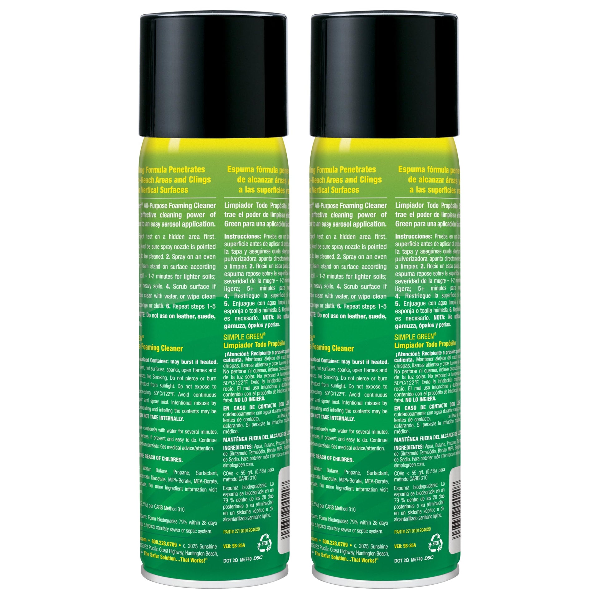 All Purpose Foaming Aerosol Cleaner (40 Ounce)