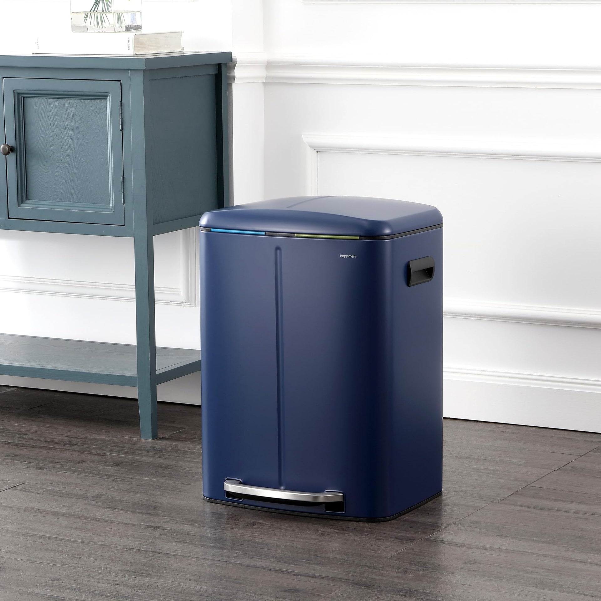 Marco 10.6 Gal Double Bucket Step Trash Can