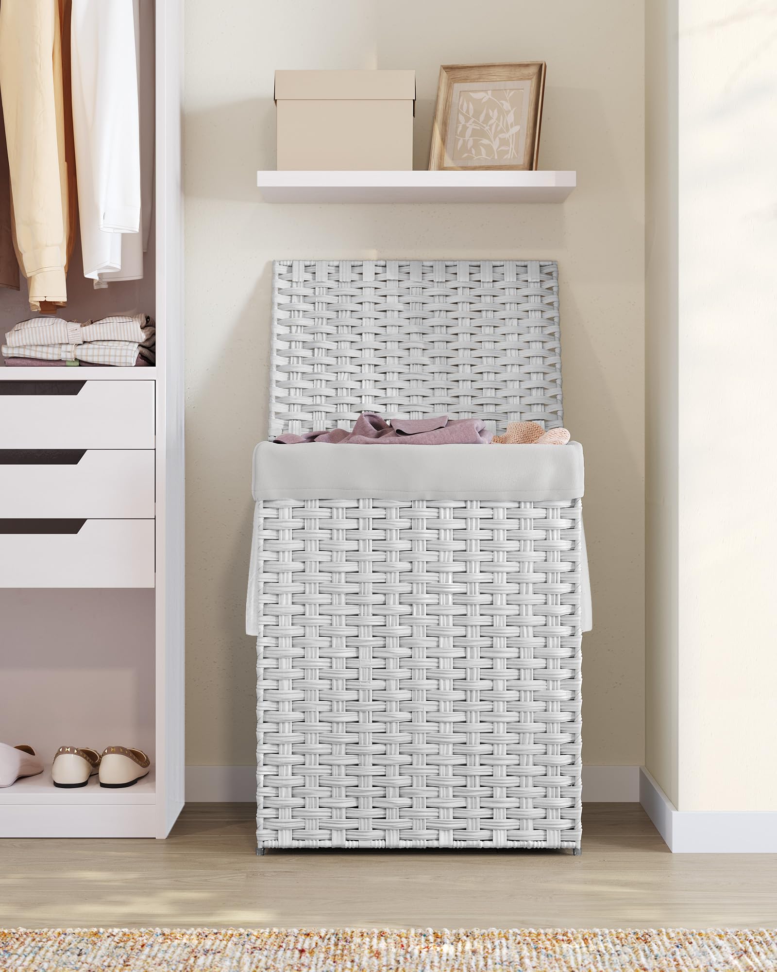 Laundry Hamper with Lid
