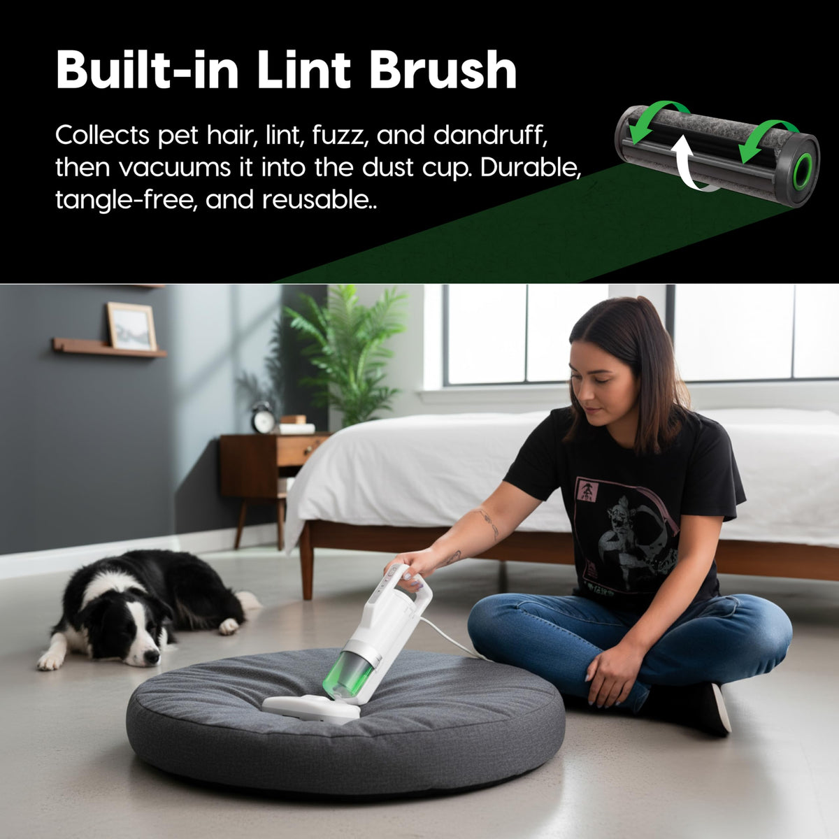 Handheld Corded Mattress Vacuum Cleaner