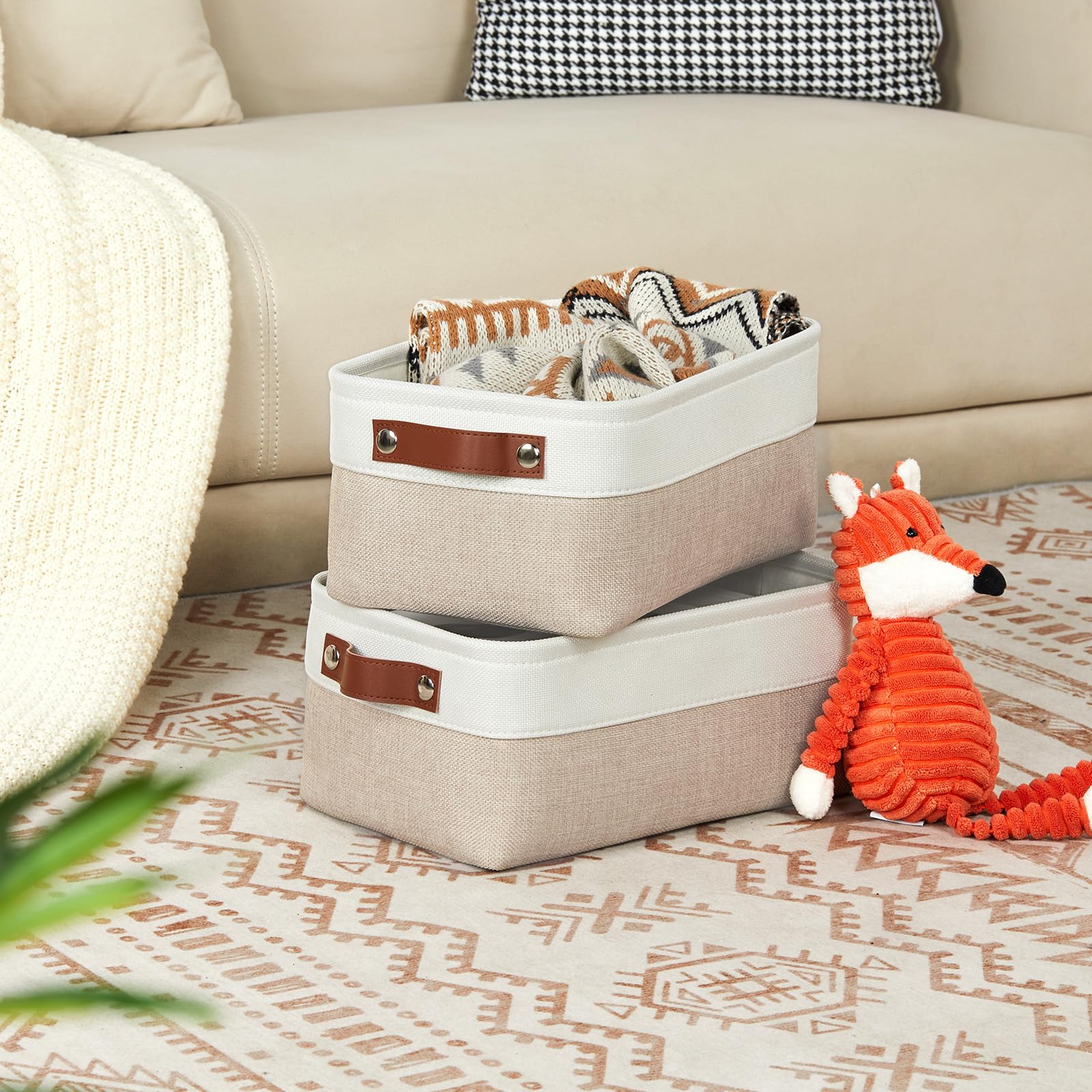 Collapsible Fabric Storage Bins (2 Count)