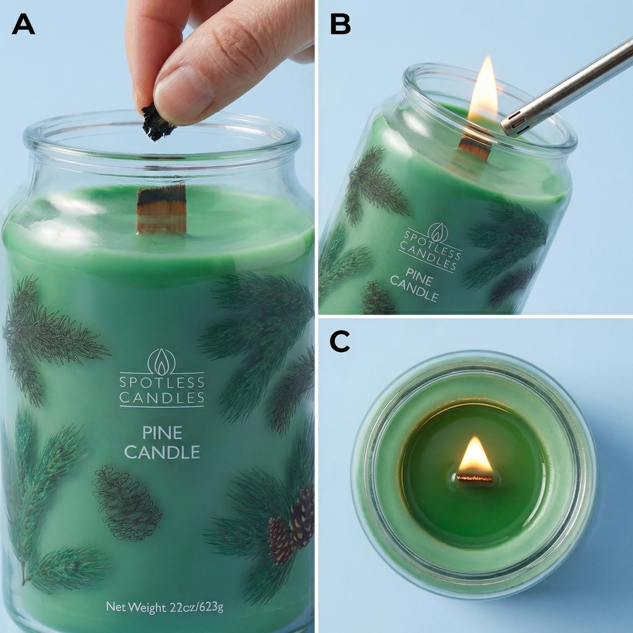 Pine Candle 22oz