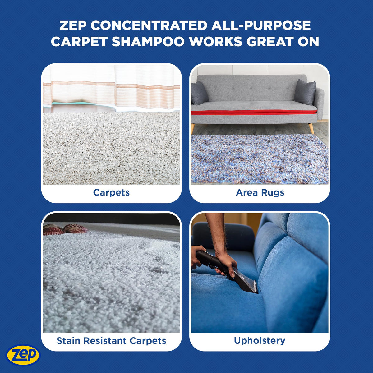 All Purpose Carpet Shampoo Concentrate Cleaner (256 Fl Oz) - ModHome Supplies