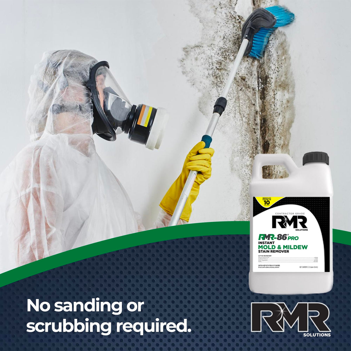 RMR 86 Pro Instant Mold Stain & Mildew Stain Remover (640 Fl Oz)