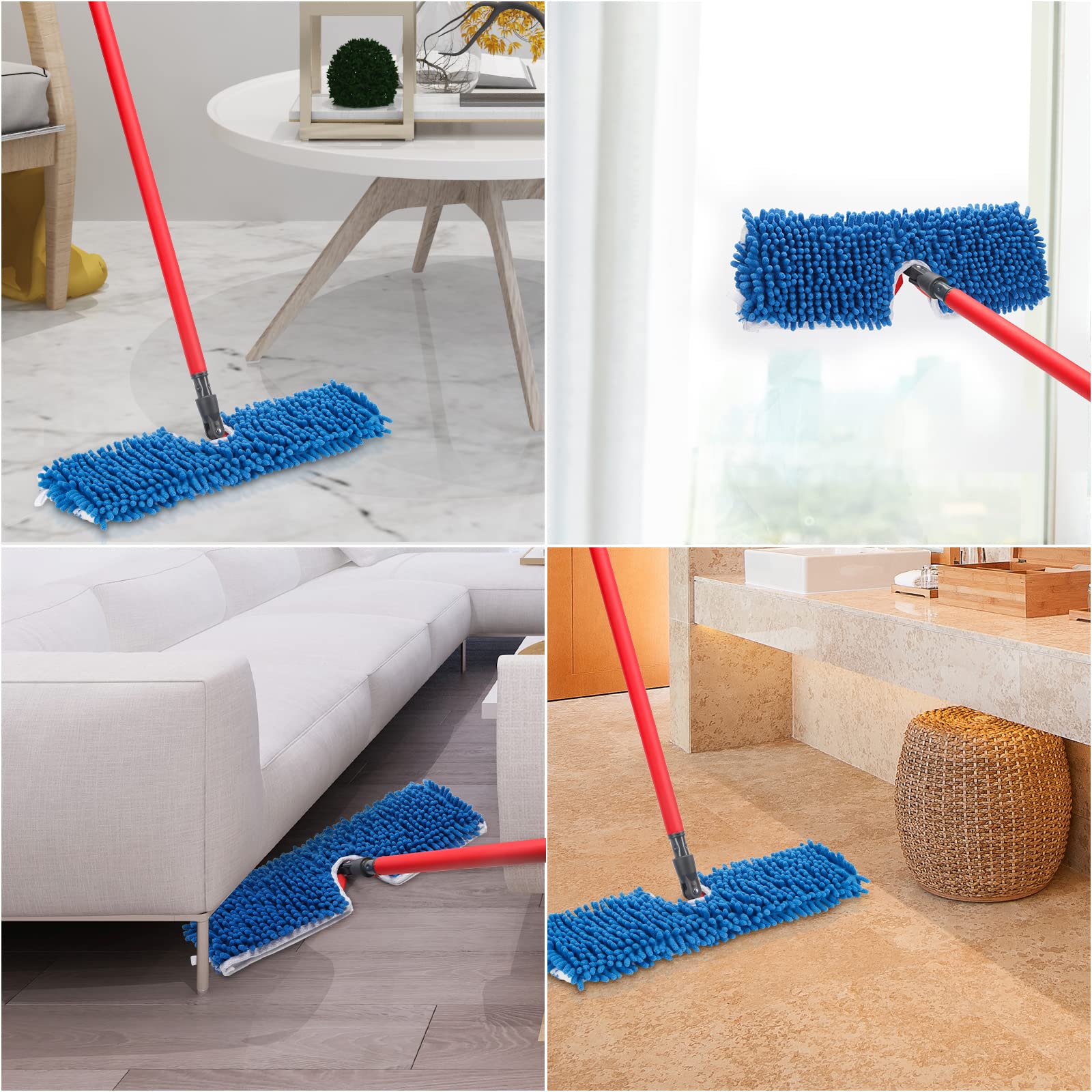 3 Pack Mop Heads Replacement Compatible for Oceda Dual (3 Count) - ModHome Supplies