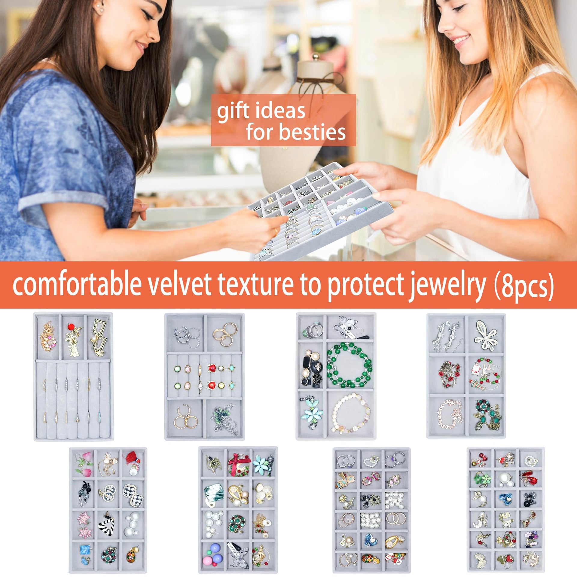 Jewelry Storage 8PACK (8 Count)