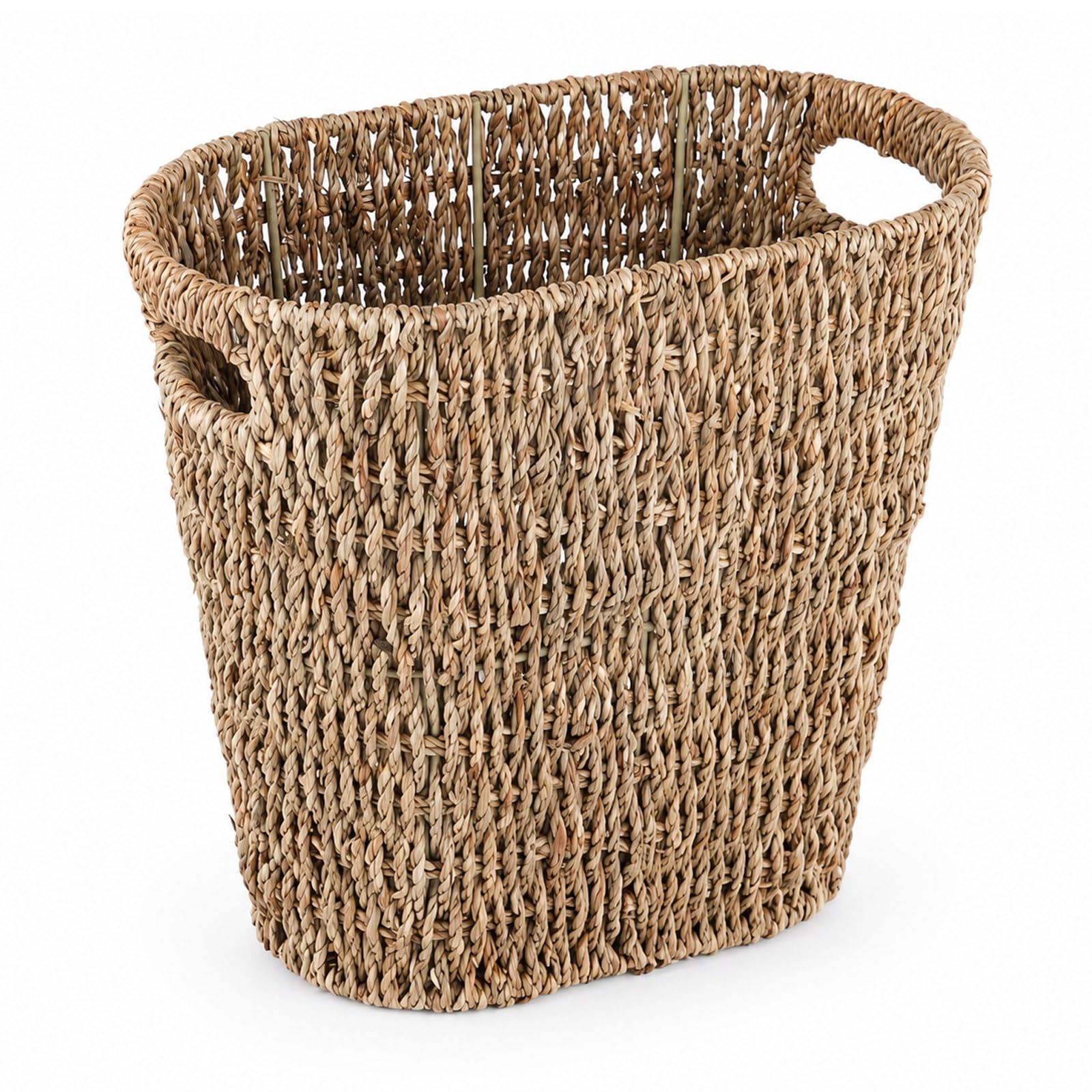 Wicker Trash Can
