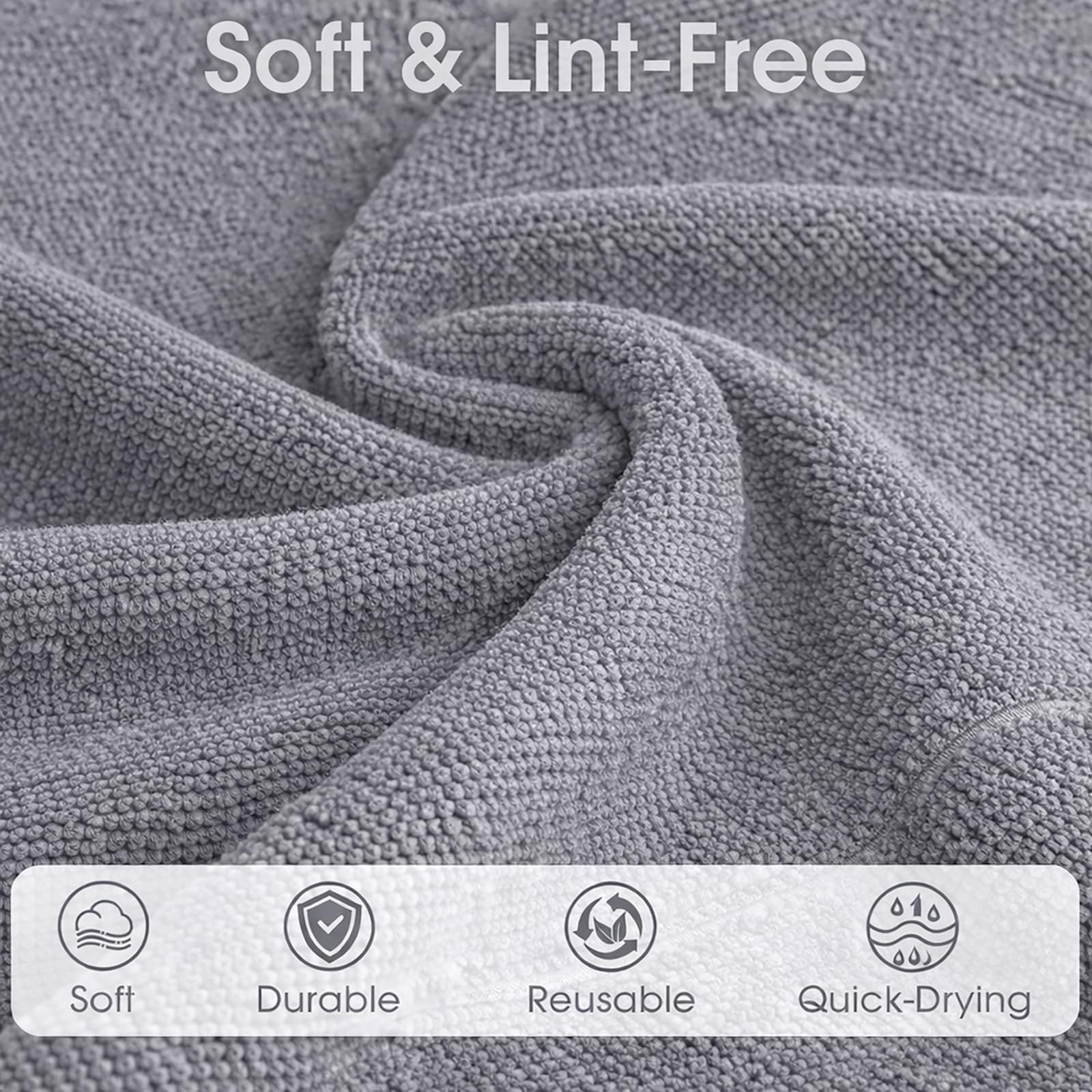 Microfiber Cleaning Cloth Roll (100 Count)