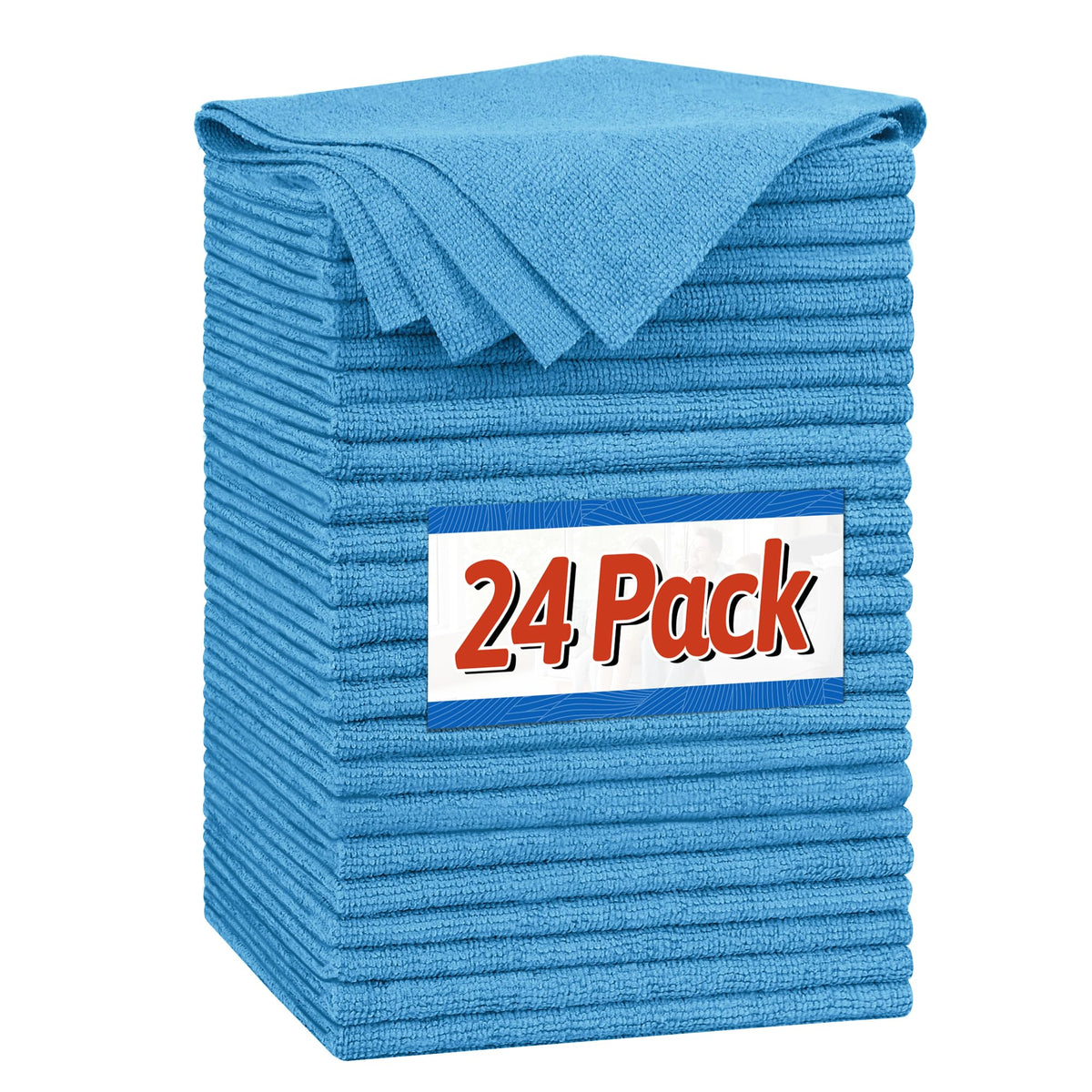 Microfiber Cleaning Cloth (24 Count)