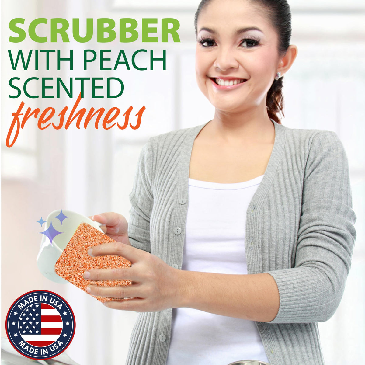 Silicone Dish Sponge Scrubbers (3 Count)