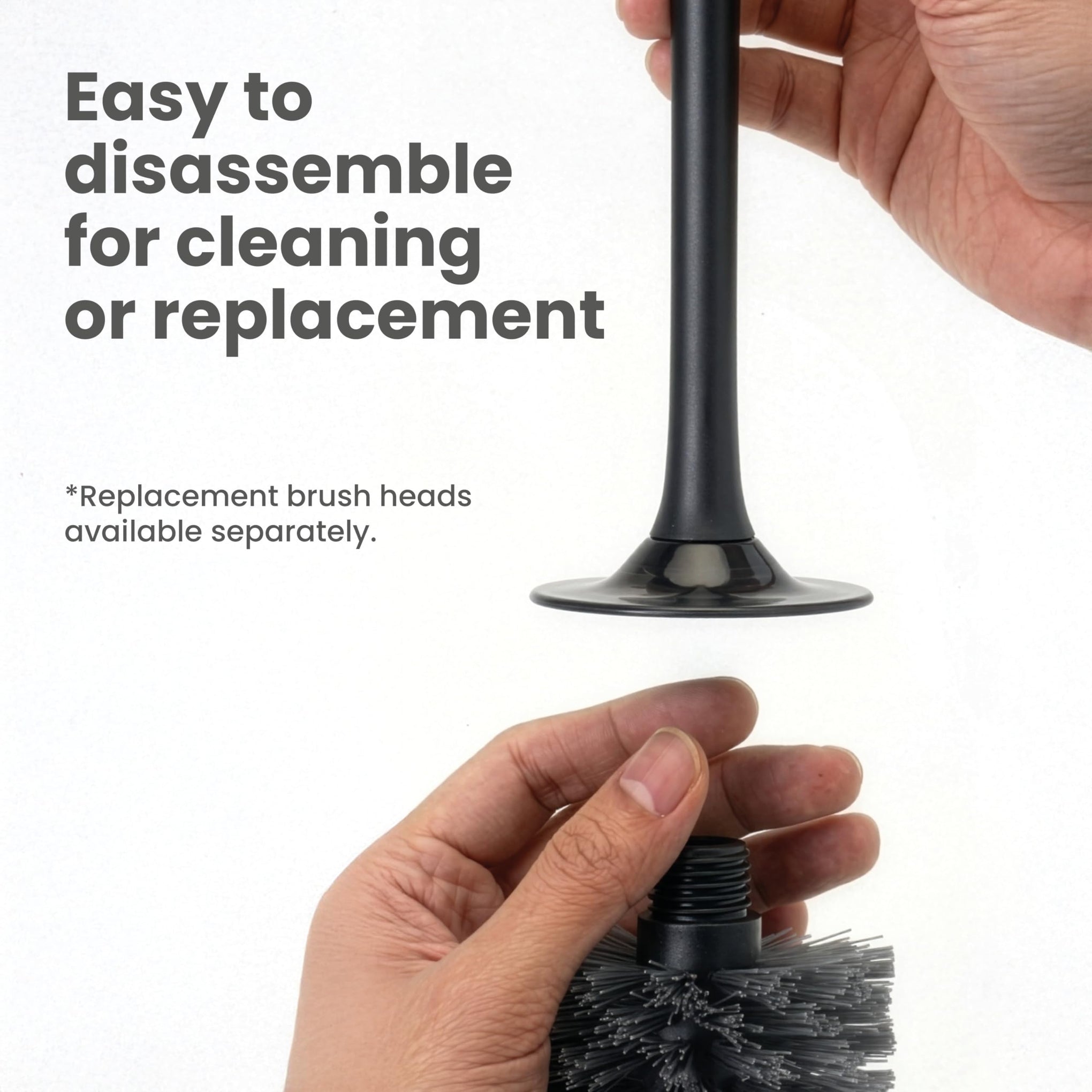 Zense Toilet Brush and Holder Set