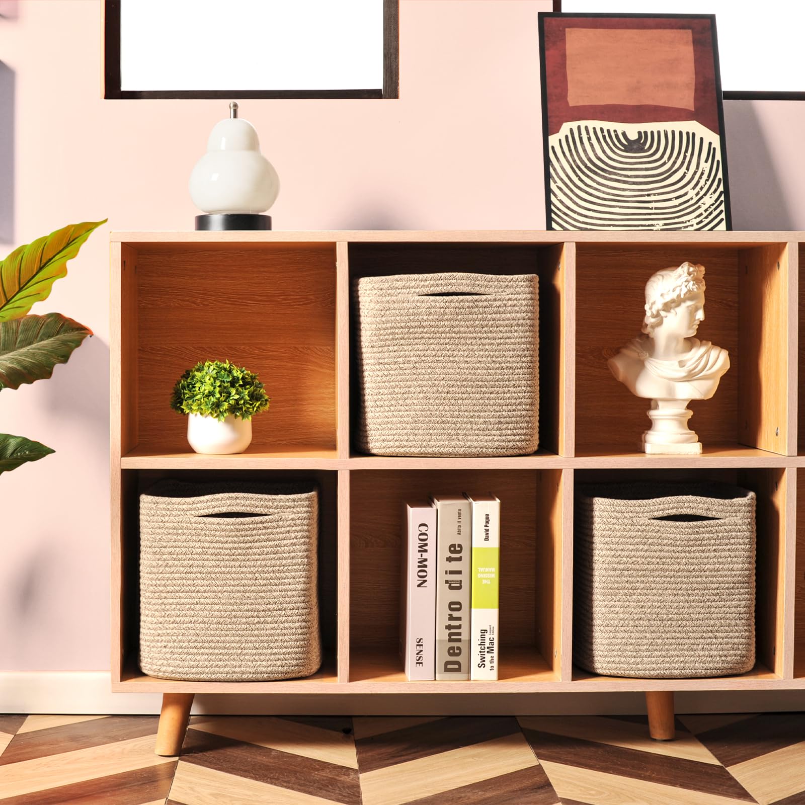 11 Inch Cube Storage Bins (3 Count)
