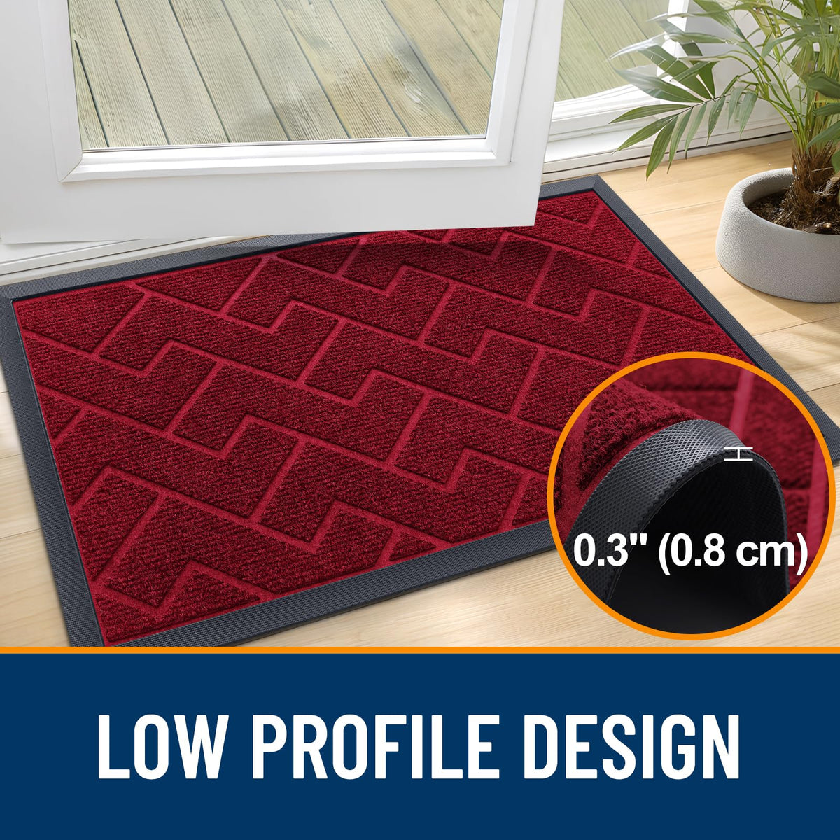 Front Door Mat Outside 35x23 (8.05 Sq Ft)