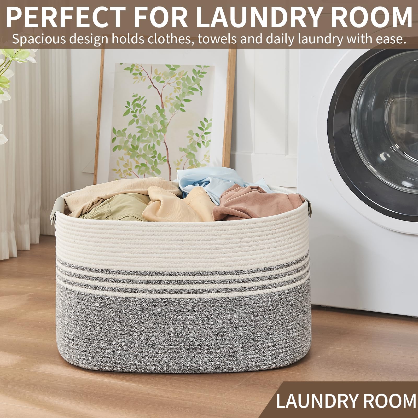 Laundry Hamper with Handles
