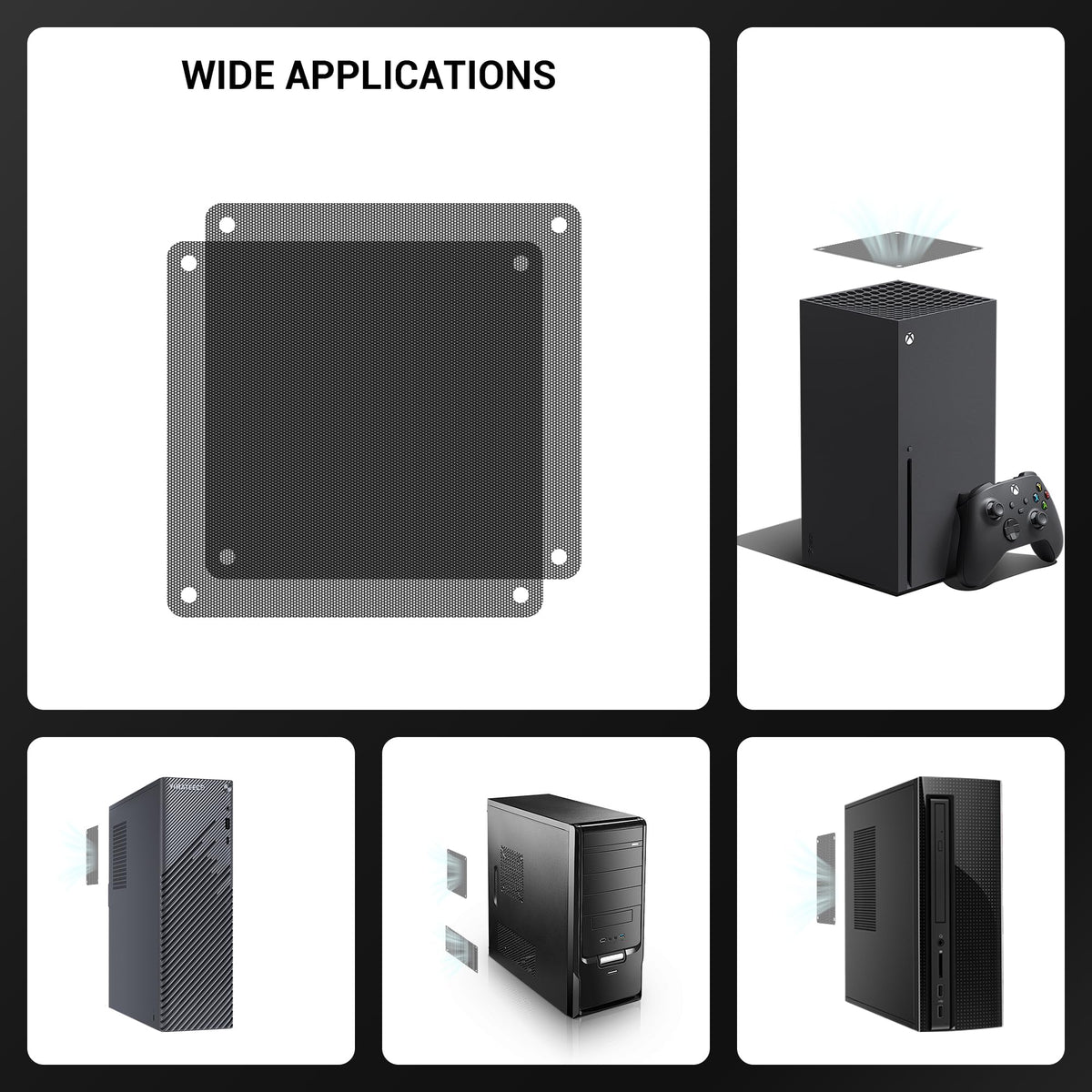 140mm Fan Dust Filter PC