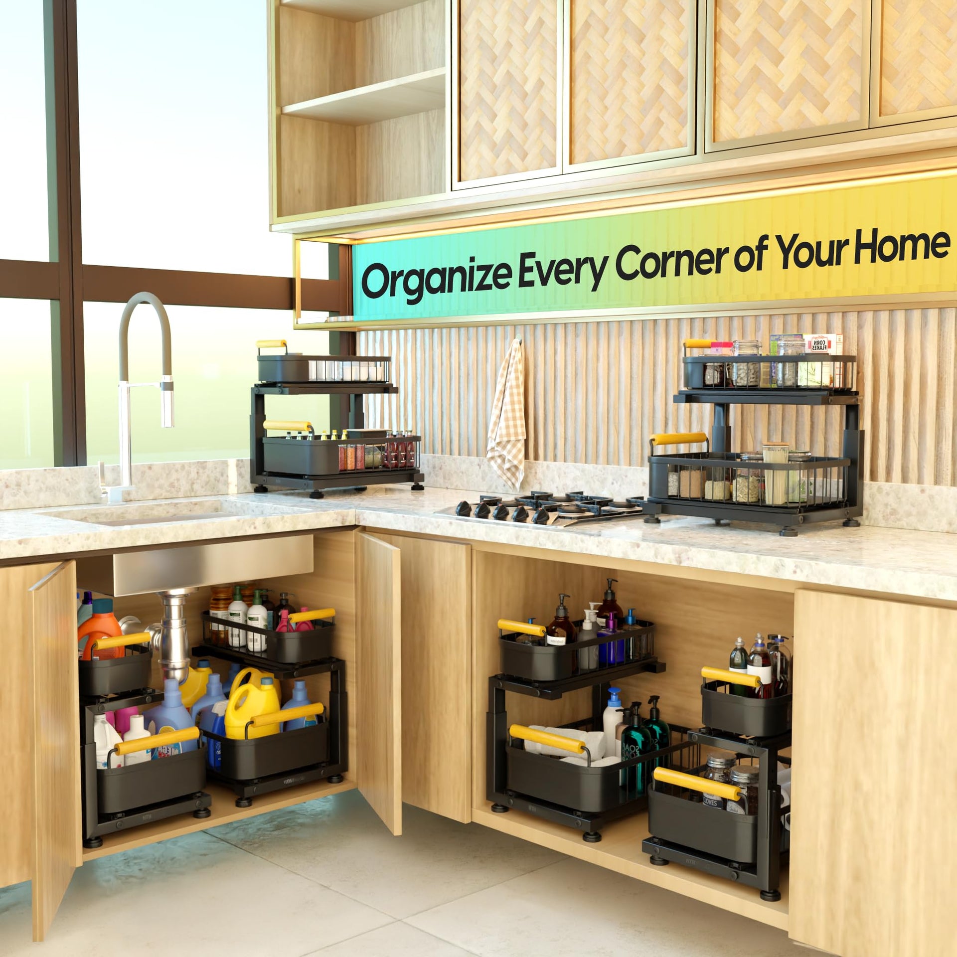 Premium Large Under Sink Organizer