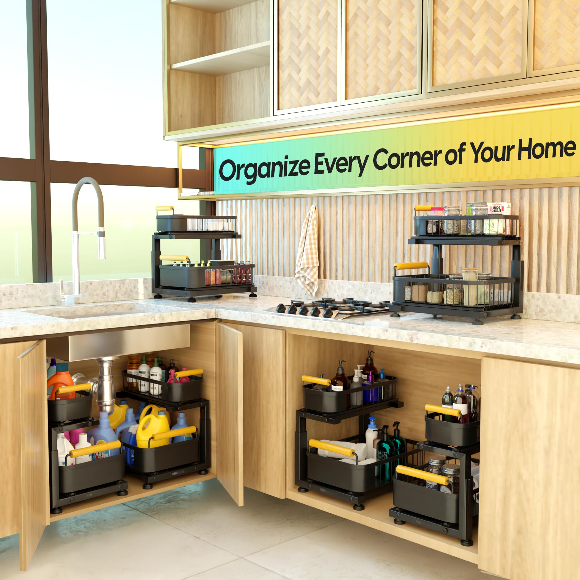 Premium Large Under Sink Organizer