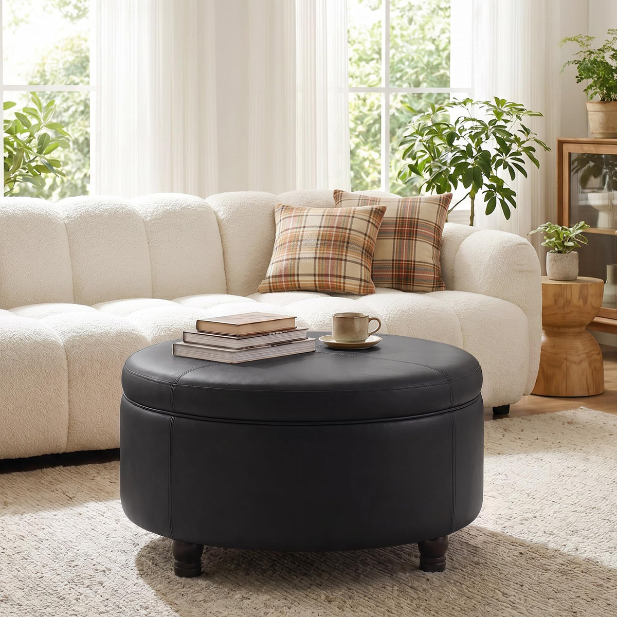 30 Inch Round Ottoman