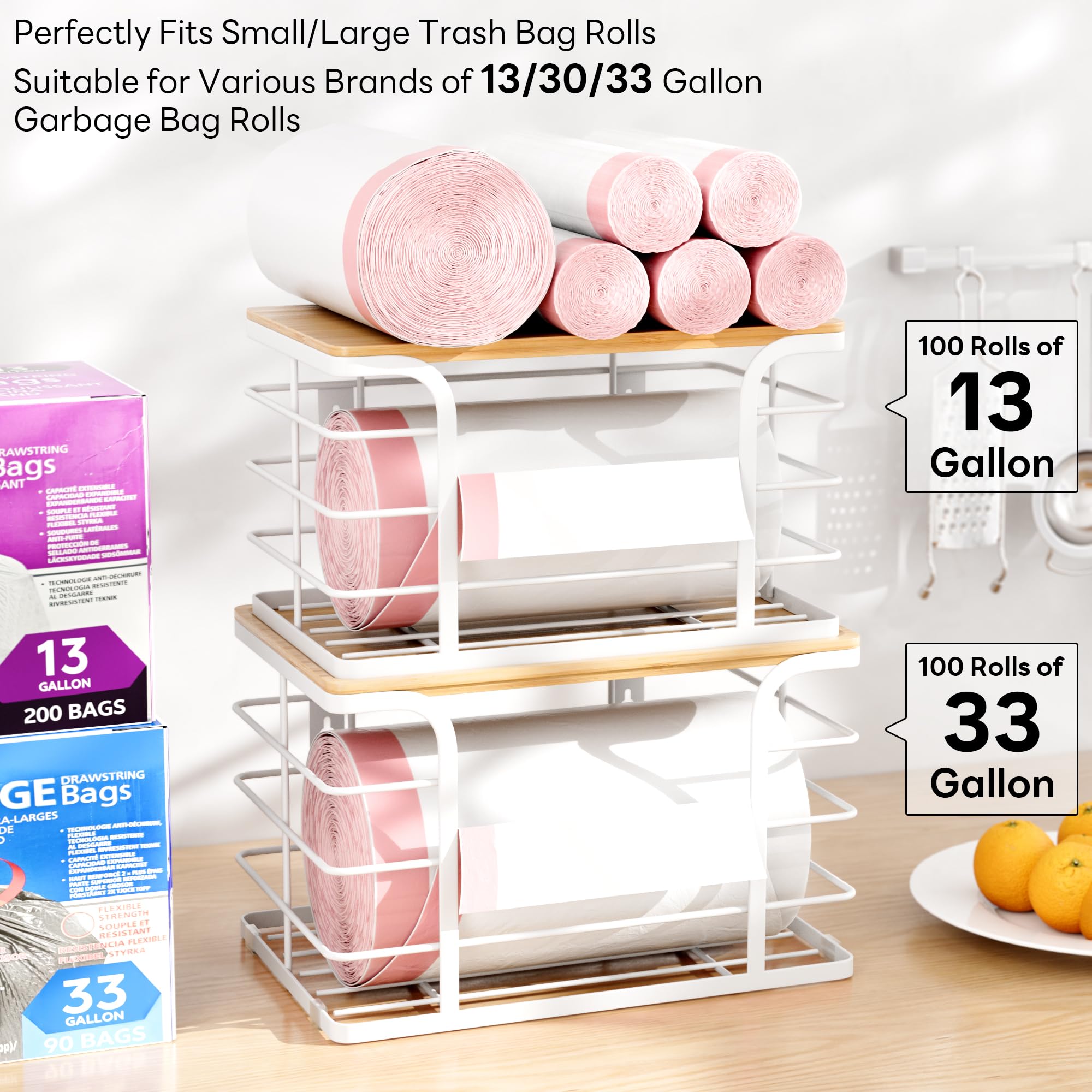2 Pack Extra Large Stackable Pantry Organizer (2 Count)