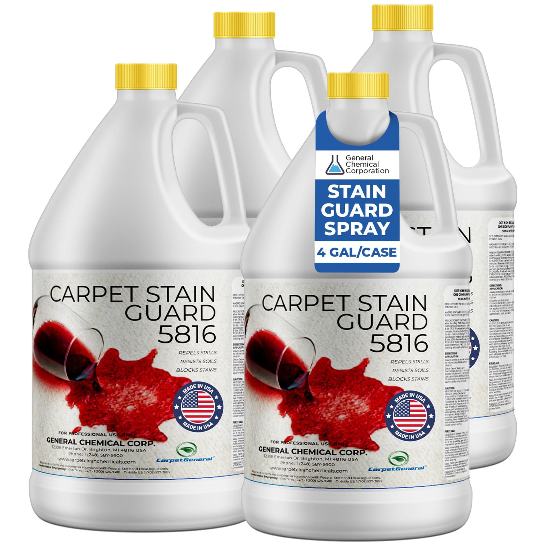 5816 Stain Shield Spray for Carpets and (512 Fl Oz)
