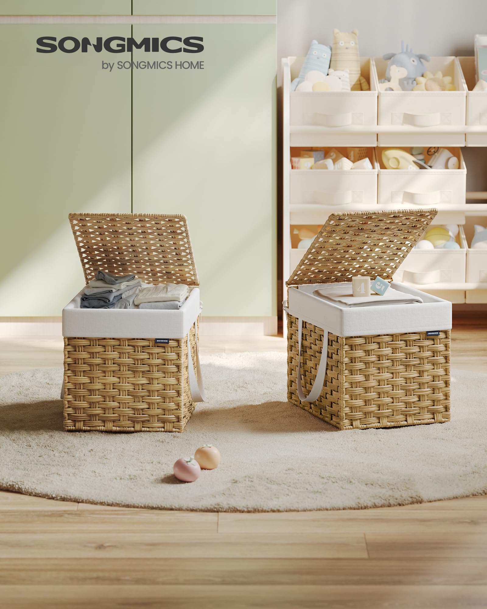 Laundry Hamper with Lid