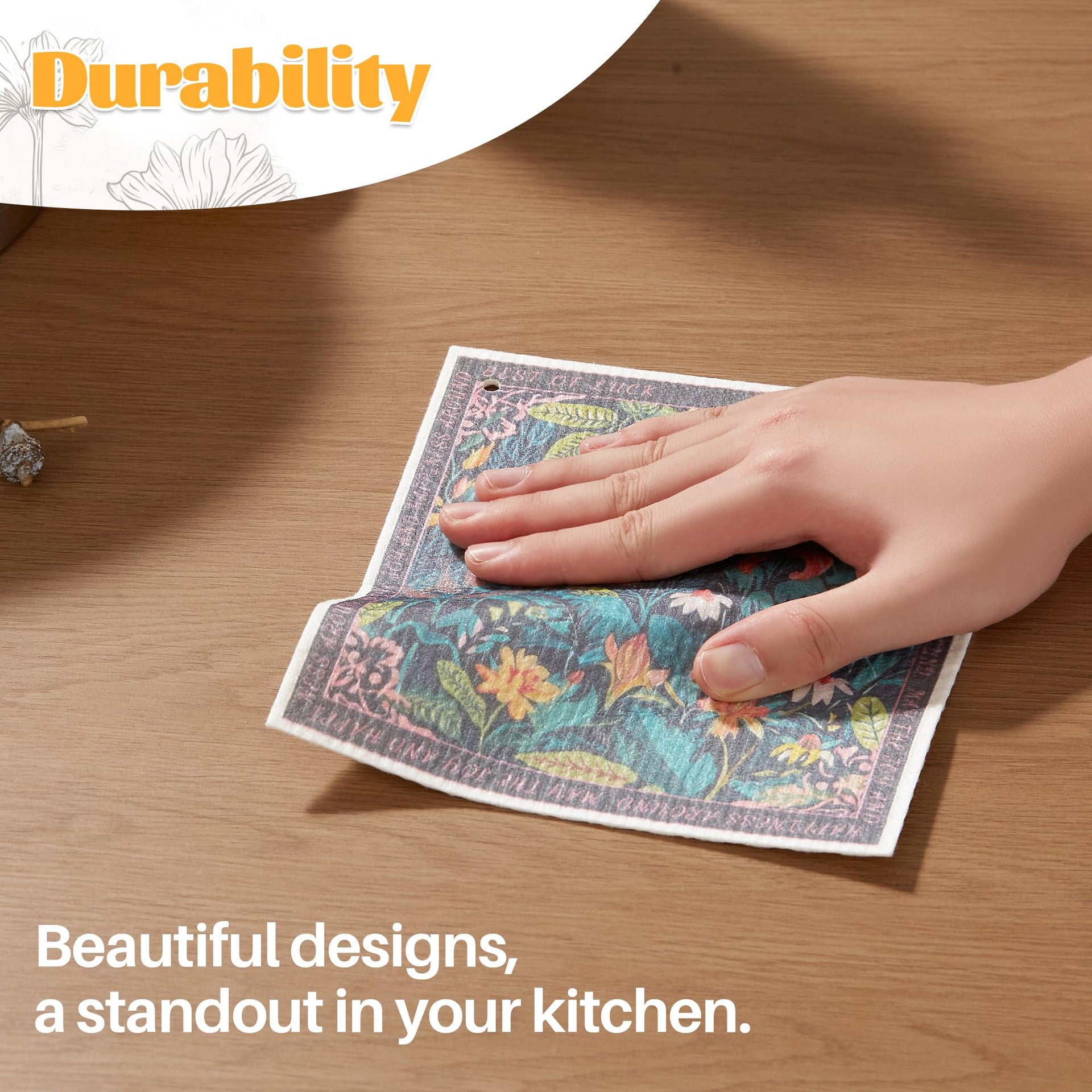 12 Pack Decorate Cleaning Cloth (12 Count)