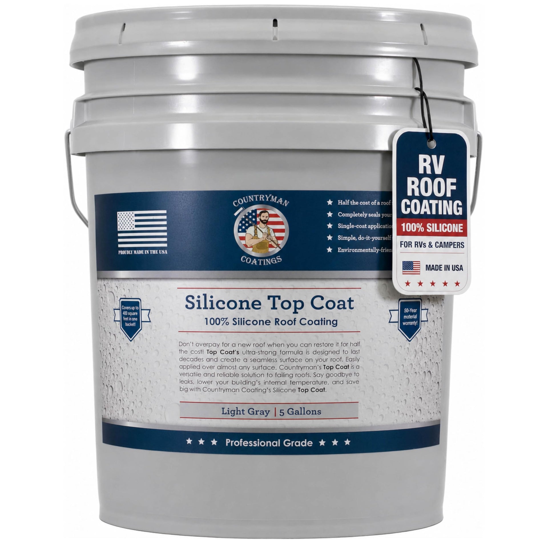 Countryman Silicone Roof Coating (608 Fl Oz)