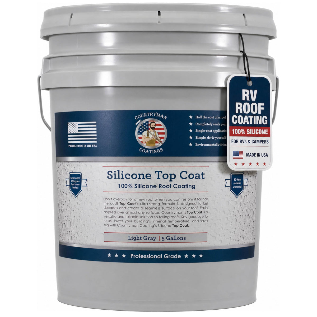 Countryman Silicone Roof Coating (608 Fl Oz)