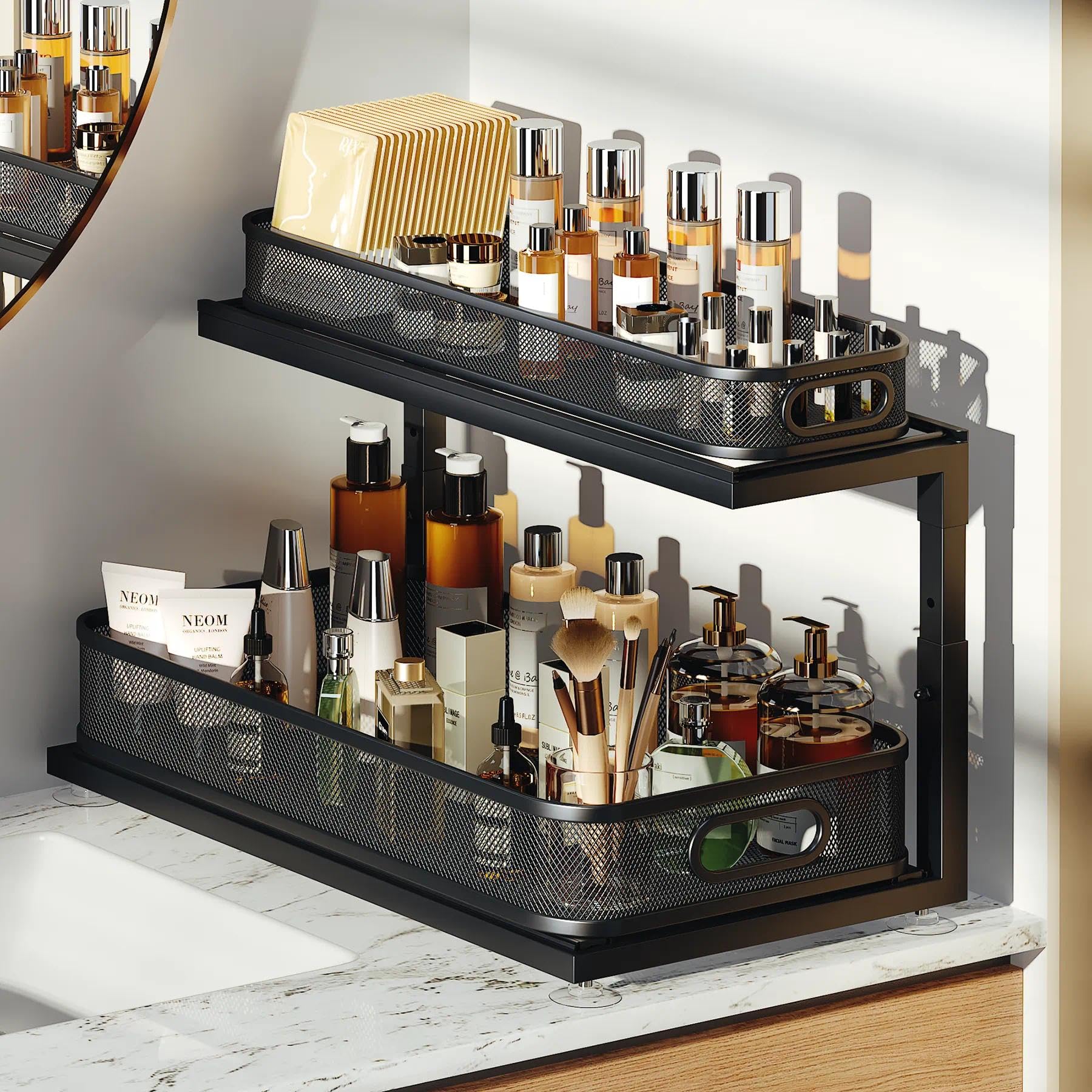 2 Pack 21.3 IN Depth Under Sink Organizer With Next (2 Count)