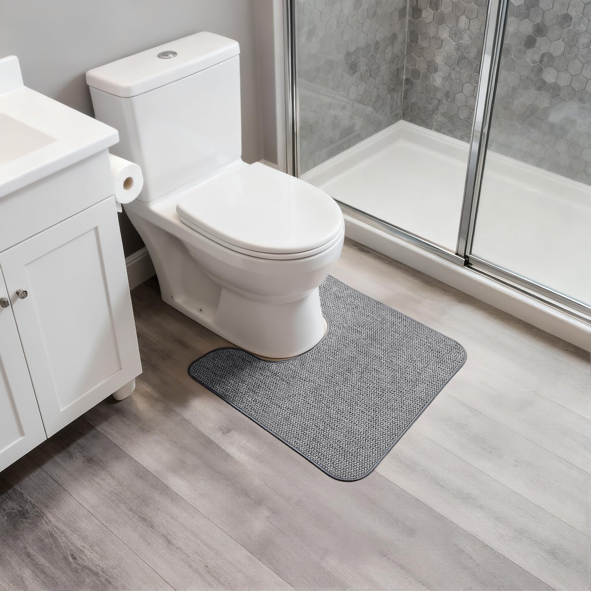 Toilet Rugs U Shaped Bathroom Rug