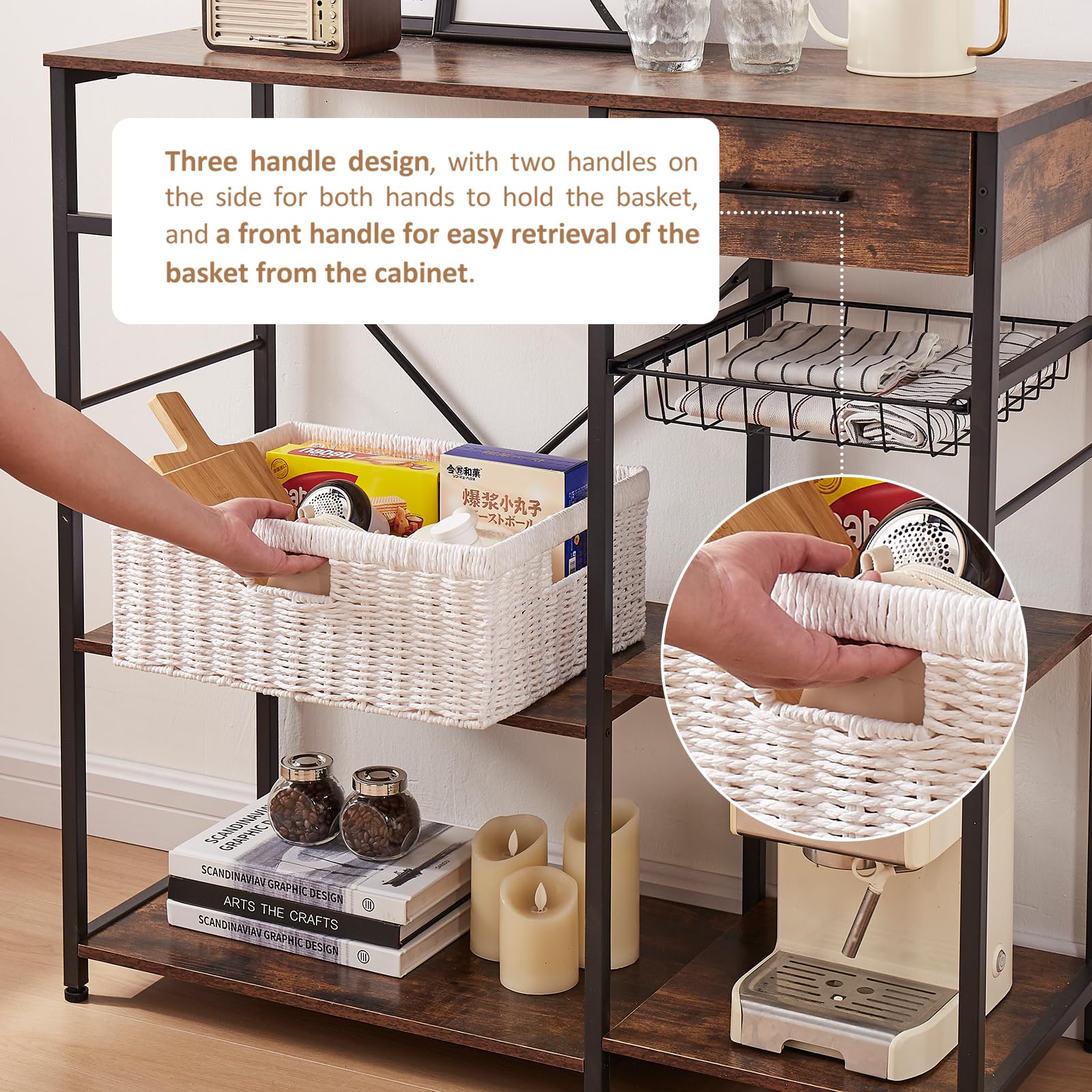Wicker Storage Basket