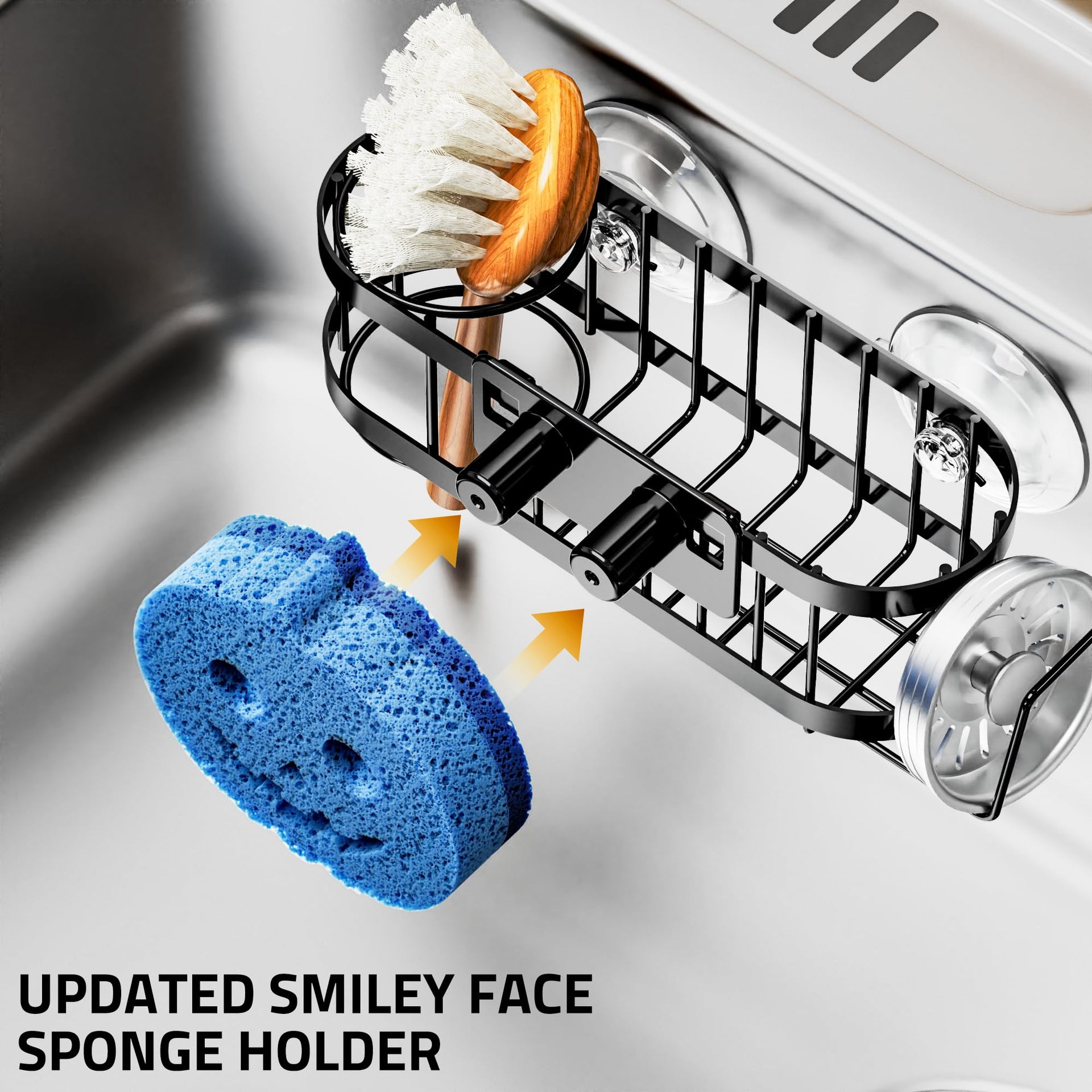 Sponge Holder Smiley Face