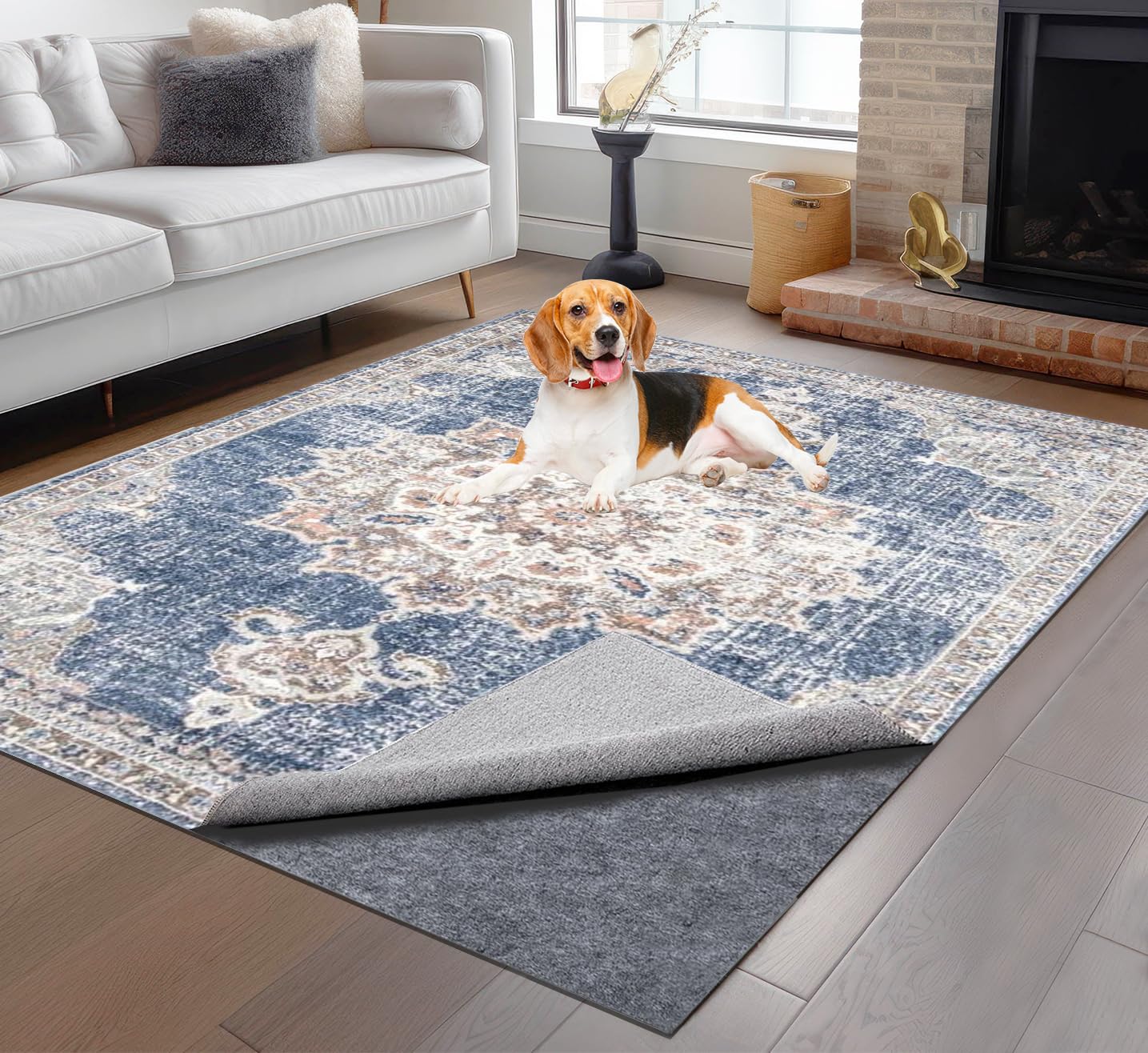 Non Slip Rug Pads 8 x 10 ft (80 Sq Ft)