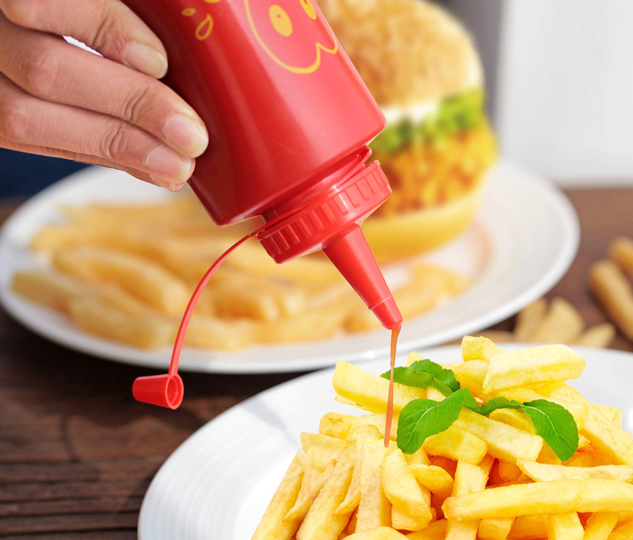 Condiment Squeeze Bottle Set (3 Count)
