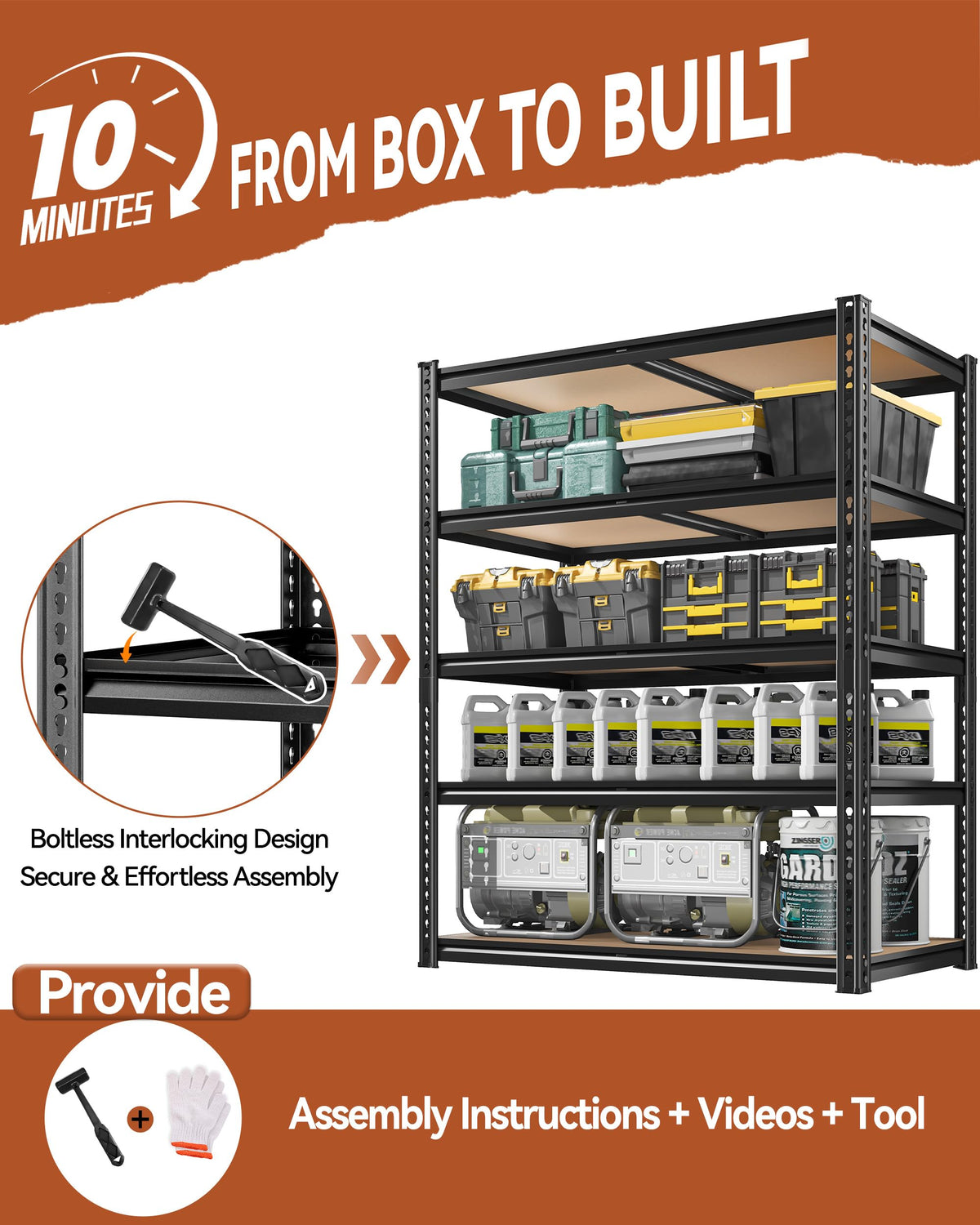 Garage Shelving Unit