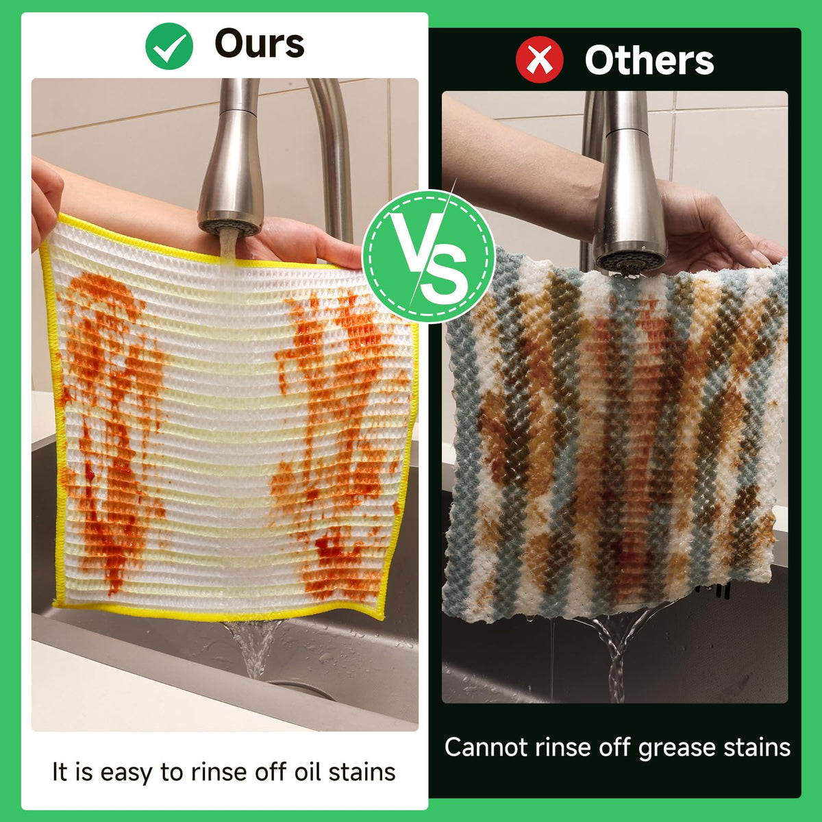 Wood Fiber Cleaning Cloth (15 Count)