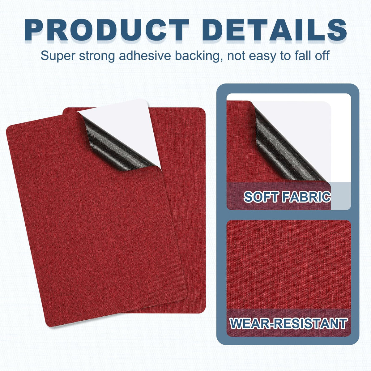 8x11 Inch Linen Repair Patches (2 Count)