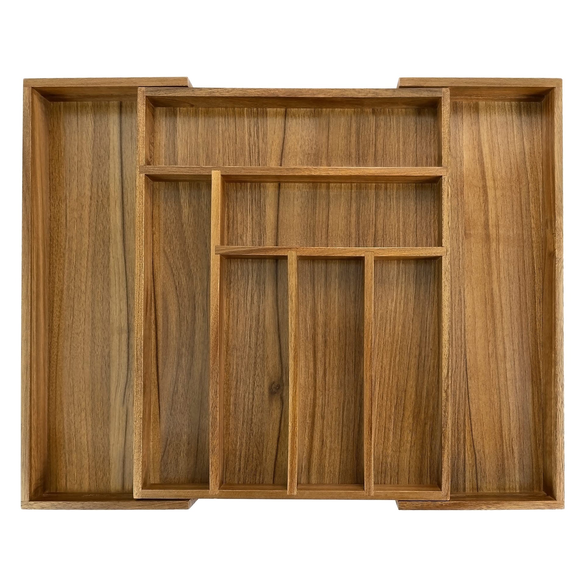 Luxury Acacia Kitchen Drawer Organizer