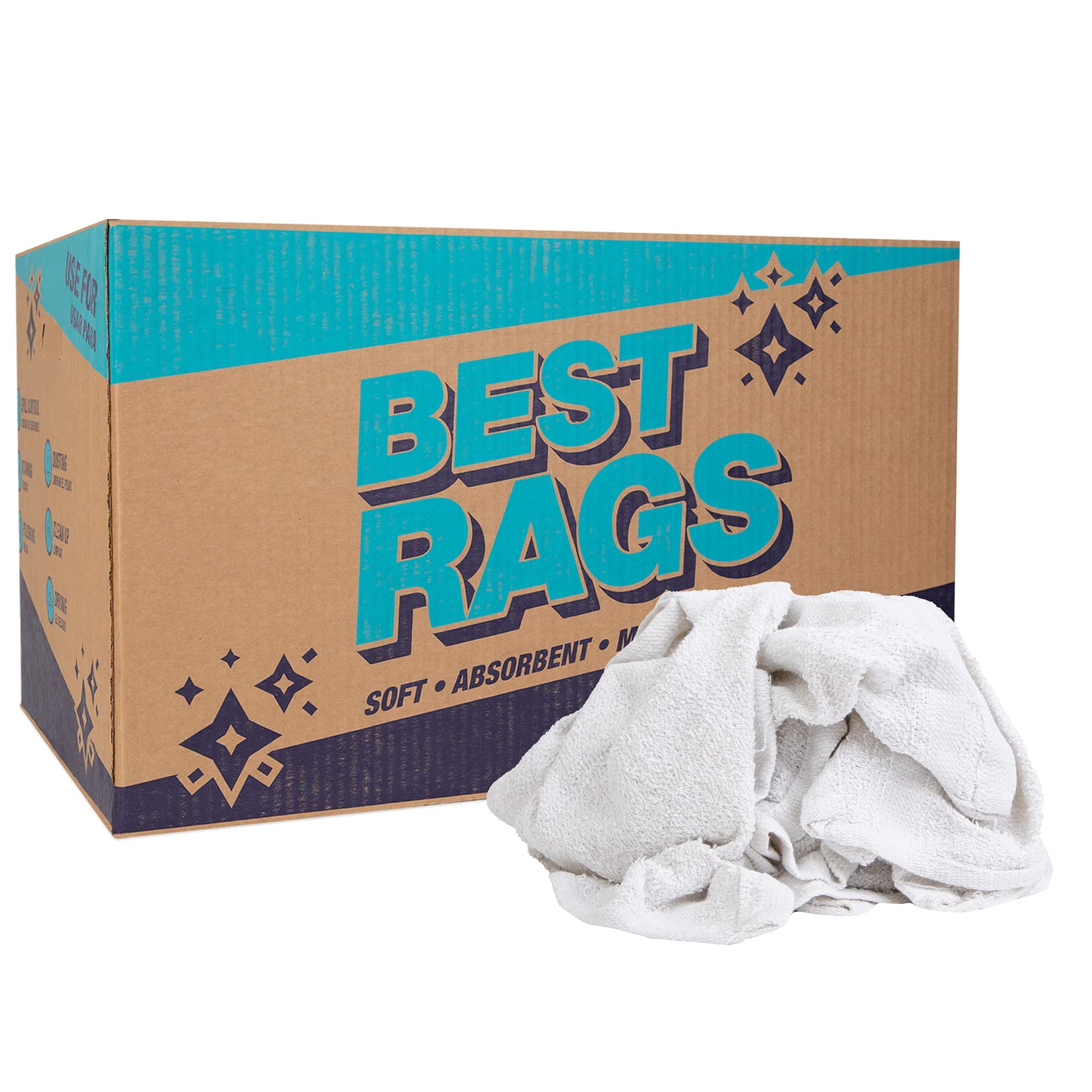 Arkwright W11 Terry Cloth Towels for Cleaning (400 Ounce)