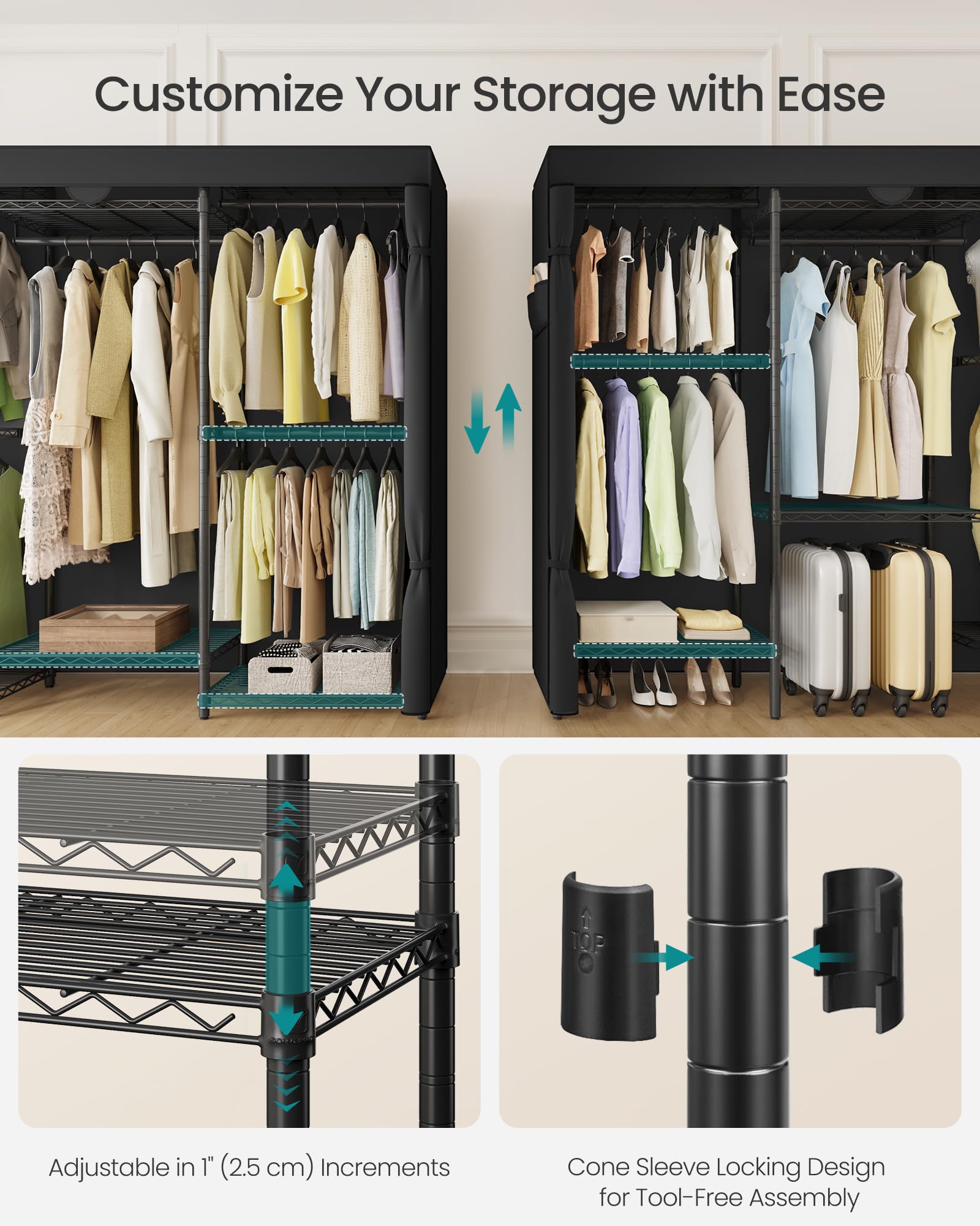 Heavy Duty Clothes Rack