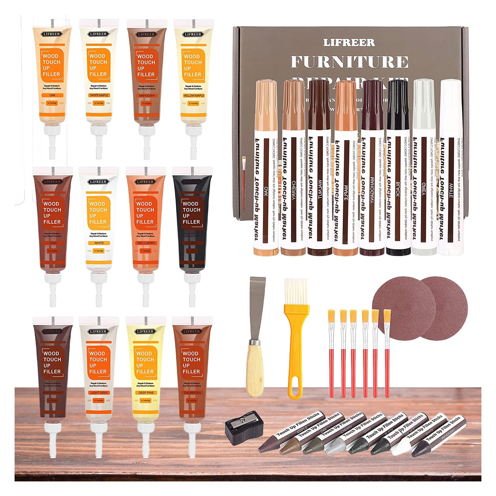Wood Furniture Repair Kit (40 Count)