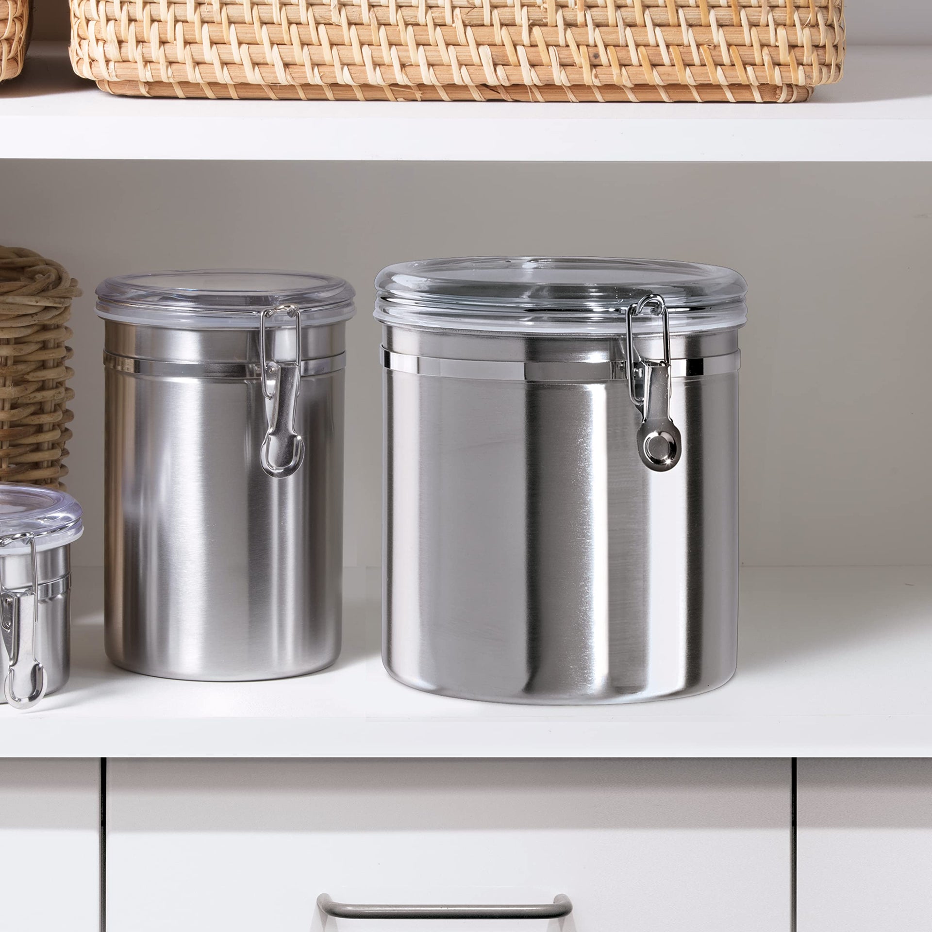 Stainless Steel Kitchen Canister 152 fl oz